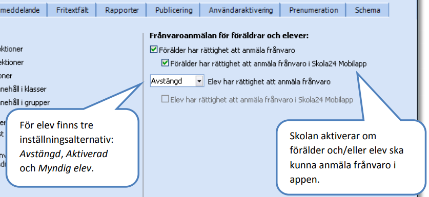 Problem att logga in i appen Skola24 - Norrköpings kommun